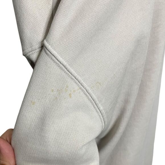 ANINE BING Tiger Muse Stone Crew Pullover Sweatshirt 100% Organic Cotton Size XS - Picture 14 of 15